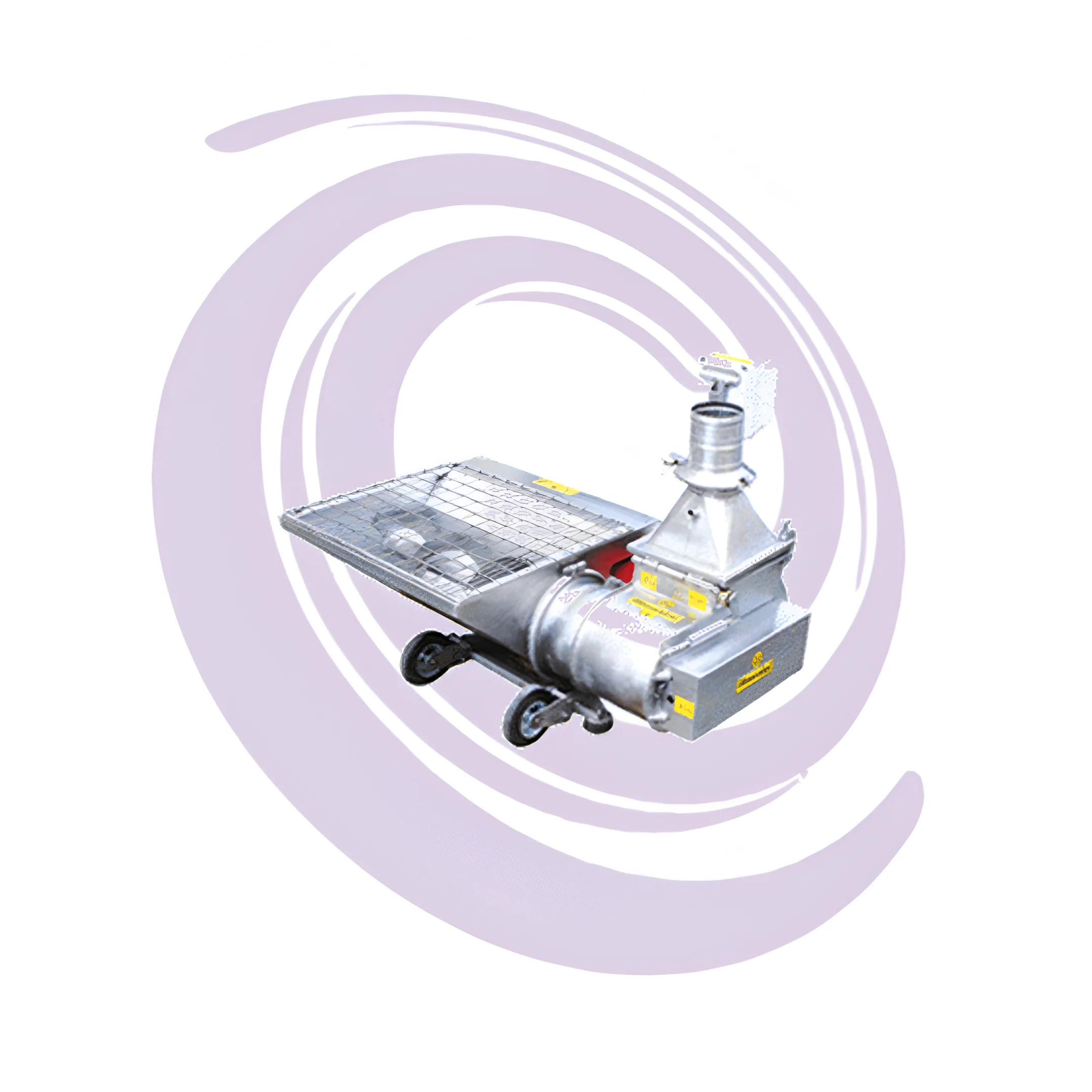 POMPE À PISTONS ROTATIF INOX MOBILE